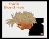 Male Punk blond hair