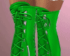 Santa Boots Green