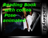 Reading & Coffee Pose