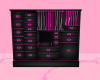 Black Pink File Cabinet