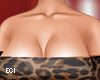 E. Sheer Dress Leopard
