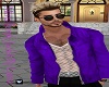 L / Mens Purple Jacket