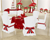 Wedding Red Guest Table