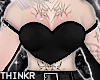 ! heart top black