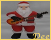 Animated Guitar Santa