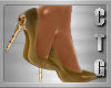 CTG HOLIDAY GOLD HEELS