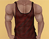 Red Mesh Tank Top 6 (M)