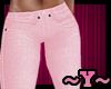 ~Y~Pink Valentina Jeans