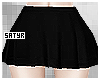 Black Pleated Skirt RL