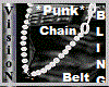 *V* Punk Chain Belt