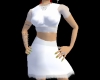 White Top and Skirt