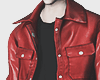 Leather Jacket Red