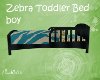 Zebra Toddler Bed boy