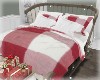 Sleigh Bed Mattress Red