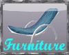 Blue Pose Chaise