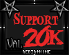 V| Support 20k