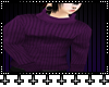 ♽ Purple Sweater