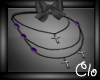 [Clo]Ava Necklace Purple