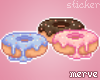 M) pixel donuts