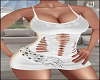 White Summer Belted Top