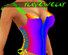 Rave Rainbow Corset B