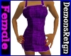 Purple Denim DressSet
