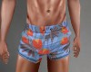 SM Orange/blue swimwear