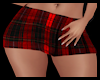 Doll's Plaid Skirt Red