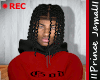 Red God made hoodie