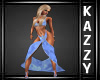 }KC{ Blue Showgirl Dress