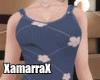 Crene Space Blue Dress