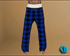 Blue PJ Pants Plaid (M)