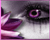 Purple glowing eyes