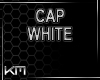 +KM+ PVC Cap White