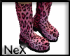 *Pink Leopard Boots*
