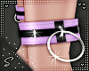 !S Anklets Cuff Lilac