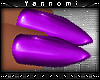 Y| PVC Nails [Purple]