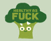 Healthy Broccoli Sticker