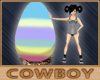 Easter Big Egg W poses