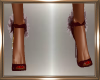 Red Low Heels