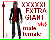 sk} Extra Giant avi m/f