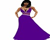 MP~PURPLE EVENING GOWN