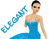 Elegant female sticker