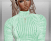 (4) Lime Sweater Dress