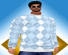 70os:Jacquard sweater