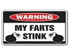 Warning Fart Sign