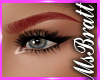 Eyebrows Red