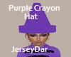 Crayon Purple Hat  M/F