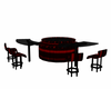 RED & BLACK DANCE STAGE