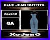 BLUE JEAN OUTFITS